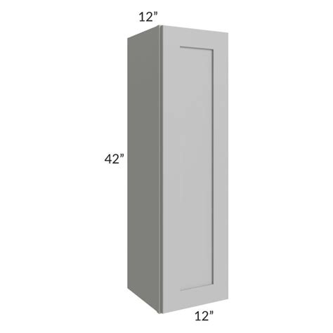 Midtown Painted Grey Shaker X Wall Cabinet The Rta Store