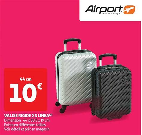 Promo Valise Rigide Xs Linea Airport Chez Auchan ICatalogue Fr