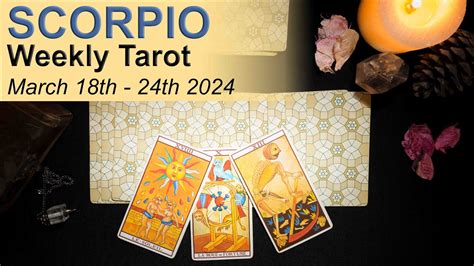 SCORPIO WEEKLY TAROT READING AN OFFER COMES IN A DIFFERENT FORM