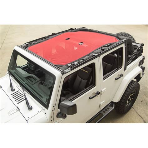 Rugged Ridge 1357925 Wrangler Jk Eclipse Sun Shade Red 4 Dr 2007 18