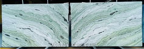 Polished Shangri La Jade Marble Slabs From China