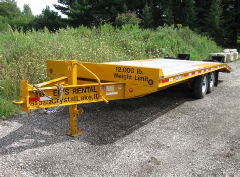 Trailer, Large Equipment (Deck Over) | Eds Rental & Sales