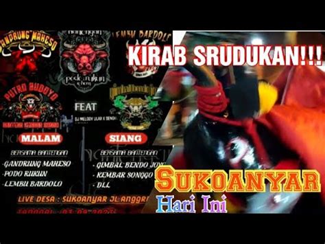 Kirab Srudukan Hari Ini Di Sukoanyar Wajak September Youtube