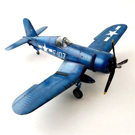 F4U-1D in 1:48 Scale, Pro Built Model With Diorama - Etsy