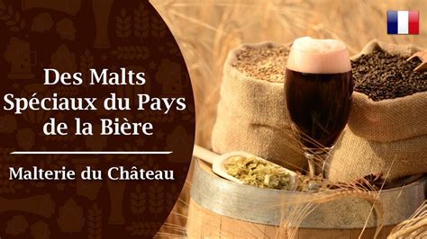 Malterie Du Ch Teau Des Malts Sp Ciaux Du Pays De La Bi Re Youtube