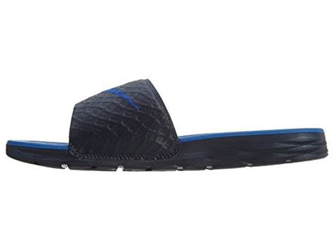 Nike Men S Benassi Solarsoft Slide Athletic Sandal Midnight Navy Lyon