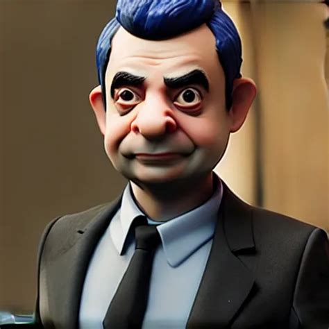 Rowan Atkinson In Fornite 3 D Render Unreal Engine Stable