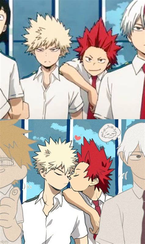 Headcannons Kiribaku Bakushima Katsuki Bakugou X Eijirou Kiris