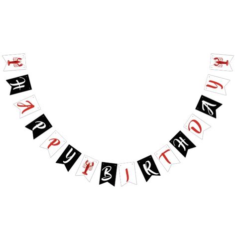 Birthday Decoration Clipart Vector Birthday Lobster Decoration 3838849