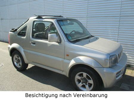 SUZUKI JIMNY CABRIOLET Suzuki Jimny 1 3 Cabrio 4wd Rock Am Ring Verdeck