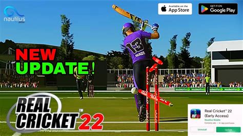 Real Cricket 22 Real Cricket 22 New Update Rc 22 Rc 22 New Update