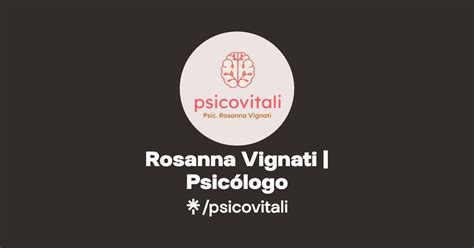 Psic Rosanna Vignati Instagram TikTok Linktree