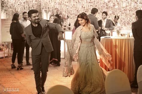 Pics Samantha And Naga Chaitanyas Wedding Reception In Chennai Fans