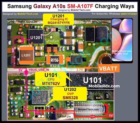 Samsung A10s A107f Charging Ways Charging Problem Solution