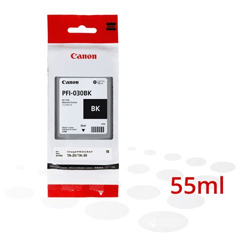 Canon Tinte Pfi Bk