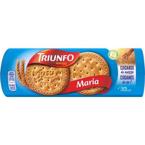 Bolachas Maria TRIUNFO Nutripédia