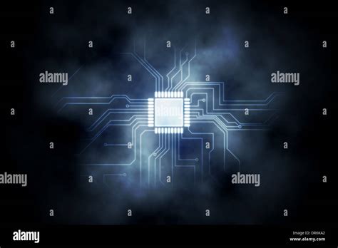 Circuit board graphic Stock Photo - Alamy