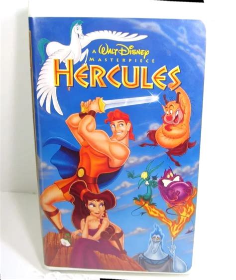 WALT DISNEY HERCULES VHS Film Clamshell Meisterwerk Sammlung 1998 Video