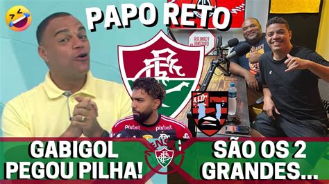 GABIGOL PEGOU PILHA E DENILSON SHOW CONCORDA JOGADOR DO FLUMINENSE