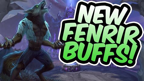 Trying Out The New Fenrir Buffs In Mid What Even Is Smite Masters