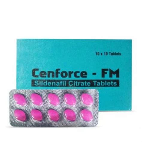 Cenforce Fm Sildenafil Citrate 100mg Tablets Packaging Size 1 10 At