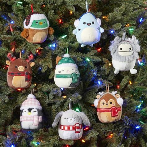 Squishmallows Holiday Squishmallows 4 222 Holiday Plush Ornament Set 8pk Poshmark