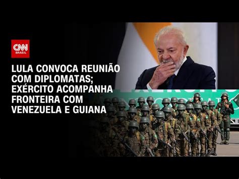 Lula convoca reunião para discutir tensão entre Venezuela e Guiana