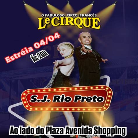 Circo Le Cirque Sex MAI às h Guiche Web