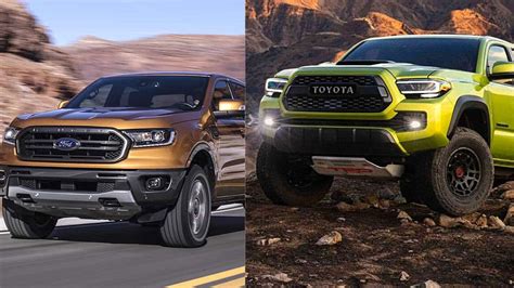 2024 Ford Ranger Vs 2024 Toyota Tacoma Vivie Horatia