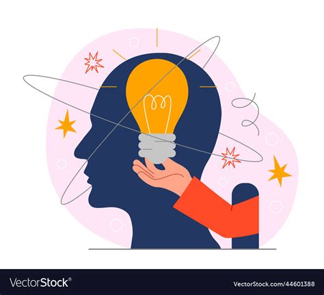 Creative mind concept Royalty Free Vector Image