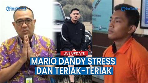 Reaksi Mario Dandy Saat Diberi Tahu Ayahnya Jadi Tersangka Tipikor