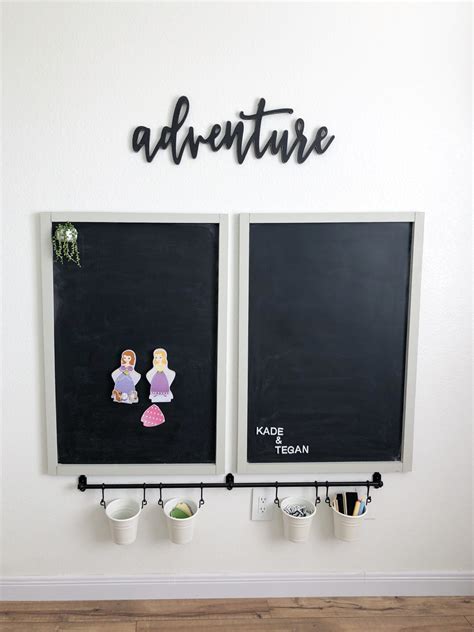 Diy Magnetic Chalkboard Diy Home Decor Domestic Designs Co