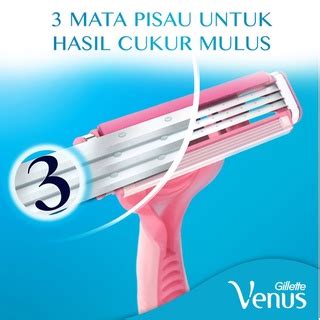 Jual Gillette Venus Alat Cukur Wanita Simply Venus Basic Isi Razor