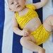 Itsy Bitsy Teeny Weeny Yellow Polka Dot Retro Bikini Swimsuit Etsy