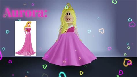 🌸disney Princesses🌸 As 🤩roblox🤩 Avatars Youtube