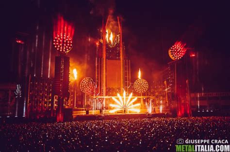 RAMMSTEIN: orari e info utili per il concerto di Reggio Emilia