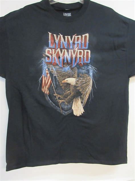 Lynyrd Skynyrd Official Eagle Flag Merch Band Concert Music T Shirt Extra Large Ebay