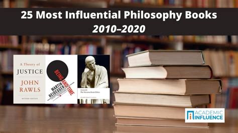 25 Most Influential Philosophy Books 20102020 Academic Influence