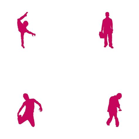 Premium Vector Men And Woman Vectors Icon Set