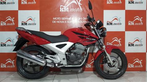 Honda Cbx 250 Twister 2008 Vermelha Km Motos Sua Loja De Motos