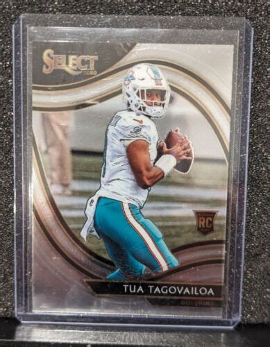 Tua Tagovailoa 2020 Panini Select 345 Field Level Rookie Card RC