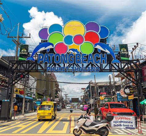 Patong Walking Street Bangla Road In Phuket Thailand Editorial Stock