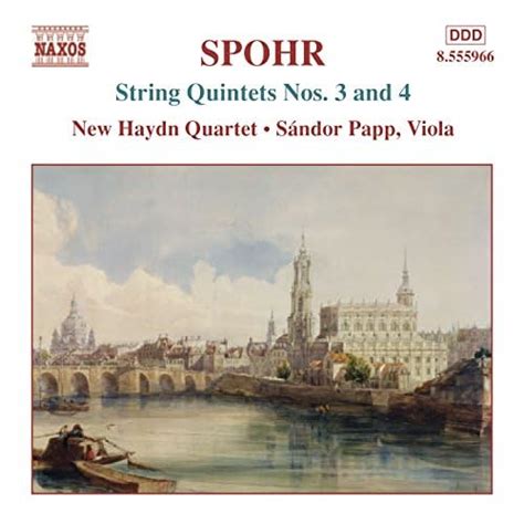 Amazon Spohr String Quintets Nos 3 And 4 Sandor Papp Digital