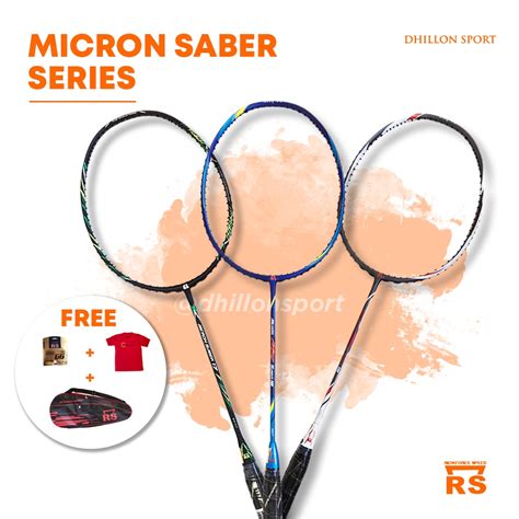 Jual Raket Badminton Rs Micron Saber Ng Ii Original