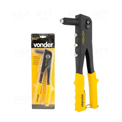 Alicate Rebitador Profissional Manual 4 Bicos Vonder DanielEletro