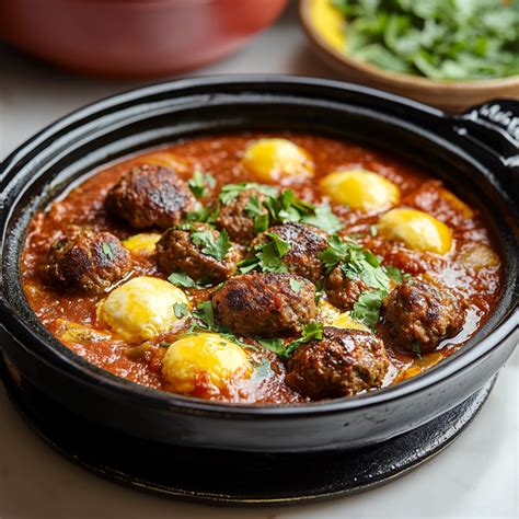 Tajine De Kefta Aux Ufs Recette D Un Plat Marocain Traditionnel