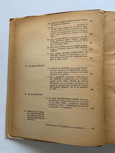 El Drama Del Graf Spee Y La Batalla Del R O De La Plata Mercadolibre