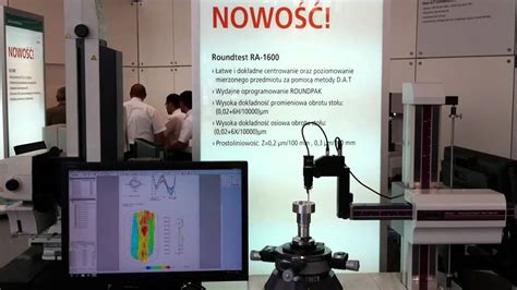 Roundtest Ra 1600 Mitutoyo Polska Youtube