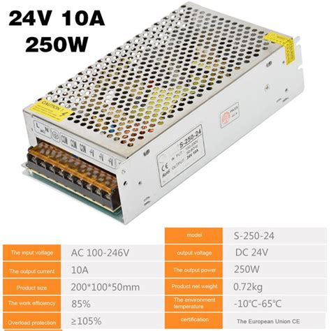 Switching Power Supply Dc24v 1a 2a 2 5a 3a 4 5a 5a 6 5a 8 3a 10a 12 5a