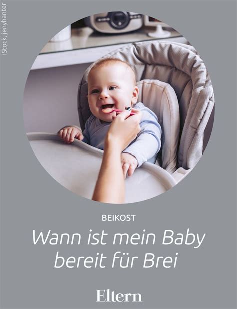 Beikost einführen Wann ist mein Baby bereit für den ersten Brei